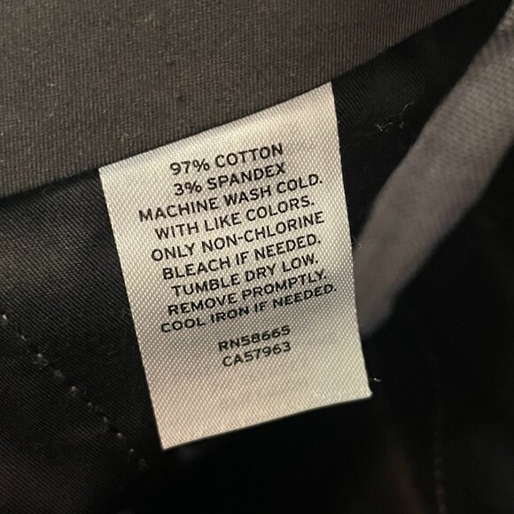 Nordstrom Men's Shop Athletic Fit Non-Iron Dress Pants Waist 31" x Length 29" - Picture 5 of 9